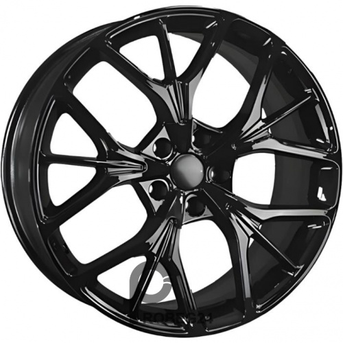 Khomen KHW 2012 8x20 5*120 ET30 DIA66.1 Black Литой