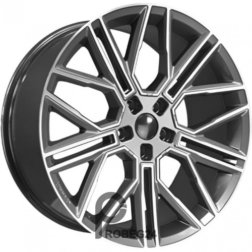 Khomen KHW 2101 9.5x21 5*120 ET45.5 DIA62.5 Gray-FP Литой