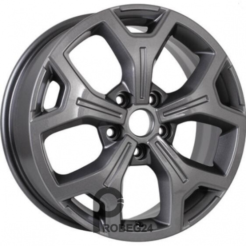 Khomen KHW 1710 6.5x17 5*112 ET50 DIA66.6 Gray Литой