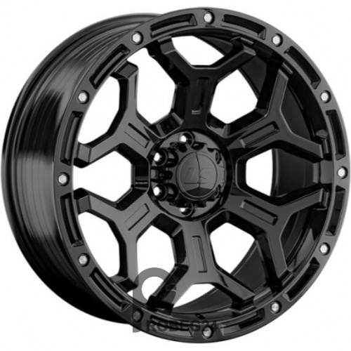 LS FlowForming RC68 9x18 6*139.7 ET25 DIA106.1 BK Литой
