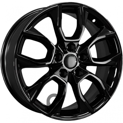 Khomen KHW 1713 7x17 5*110 ET46 DIA63.3 Black Литой