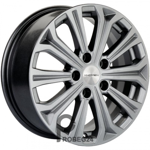 Khomen KHW 1610 6.5x16 5*114.3 ET43 DIA67.1 Gray Литой