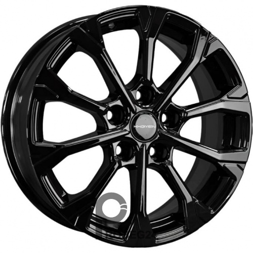 Khomen KHW 1605 6.5x16 5*114.3 ET50 DIA66.1 Black Литой