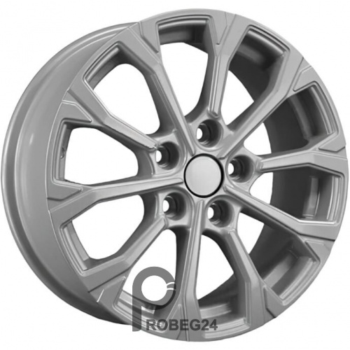 Khomen KHW 1605 6.5x16 5*110 ET46 DIA63.3 F-Silver Литой
