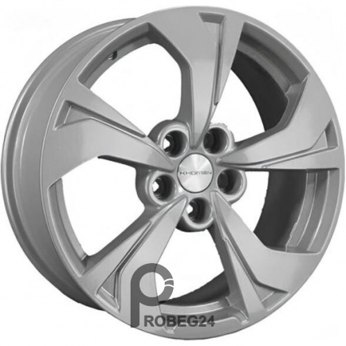Khomen KHW 1724 7x17 5*114.3 ET37 DIA66.6 F-Silver Литой