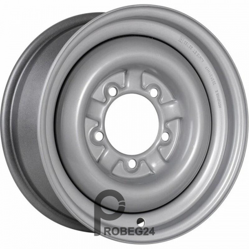 Accuride УАЗ-450 6x15 5*139.7 ET22 DIA108.6 Silver Штампованный