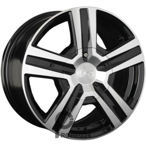 LS 794 8x18 6*139.7 ET55 DIA100.1 BKF Литой