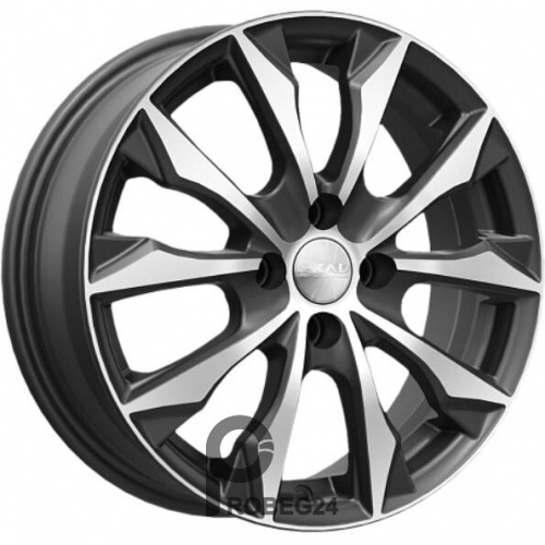 Скад Нагоя 6x16 4*100 ET41 DIA60.1 Алмаз бархат Литой