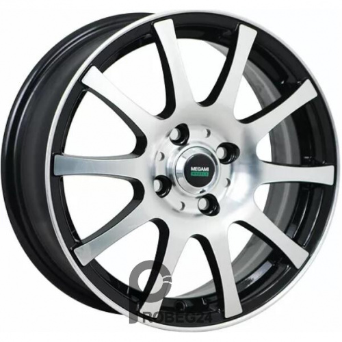 Megami MGM-2 6x15 5*100 ET40 DIA60.1 BKF Литой