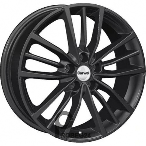 Carwel Крет 7x18 5*114.3 ET40 DIA66.6 BL Литой