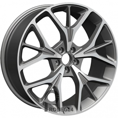 Khomen KHW 2012 8x20 5*108 ET46 DIA63.3 Gray-FP Литой