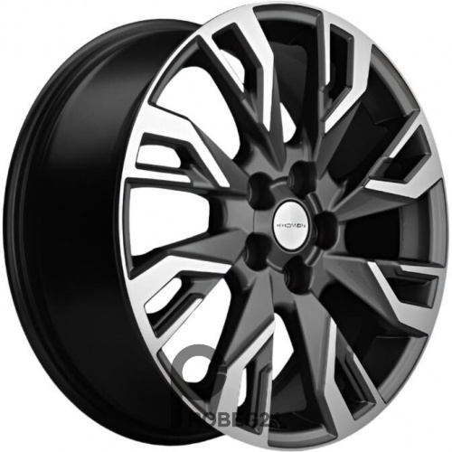 Khomen KHW 1809 7x18 5*110 ET35 DIA67.1 Gray-FP Литой