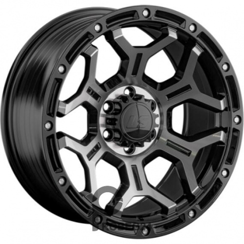 LS FlowForming RC68 9x20 6*114.3 ET25 DIA67.1 BKF Литой