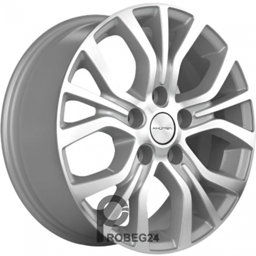 Khomen KHW 1608 6.5x16 5*114.3 ET45 DIA54.1 F-Silver-FP Литой