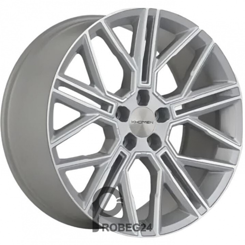Khomen KHW 2101 9.5x21 5*120 ET45.5 DIA62.5 F-Silver-FP Литой