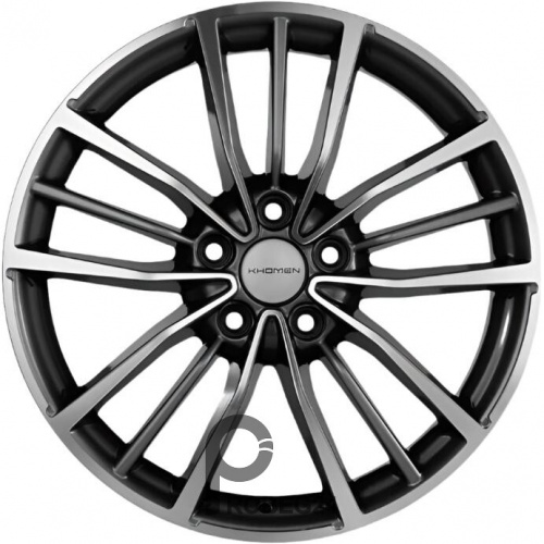 Khomen KHW 1812 7x18 5*114.3 ET40 DIA66.6 Gray-FP Литой