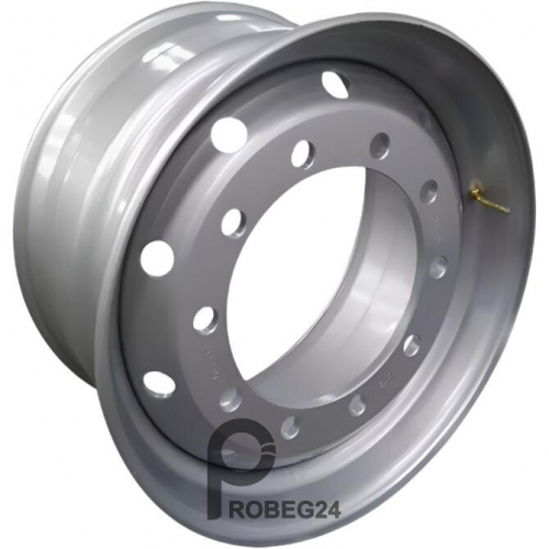 Steger STG4408 11.75x22.5 10*335 ET135 DIA281 Silver Штампованный