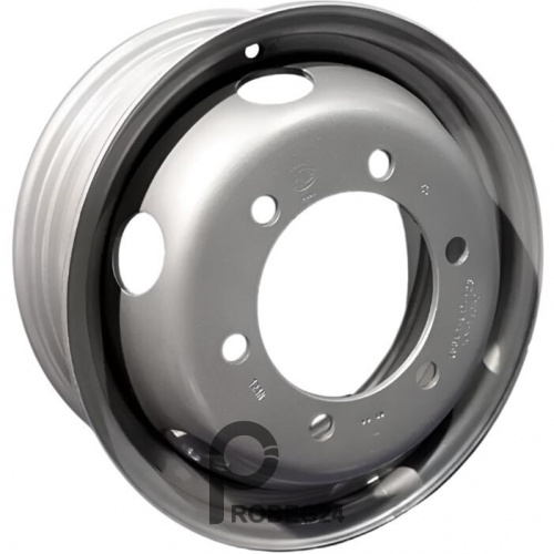 Accuride 6/222.25/164/127 6x17.5 6*222.25 ET127 DIA164 Silver Штампованный