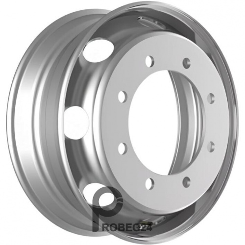 Accuride 8/275/221/136 6.75x19.5 8*275 ET136 DIA221 Silver Штампованный