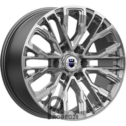K&K Кортес 8.5x19 6*139.7 ET36 DIA100.1 Дарк платинум Литой