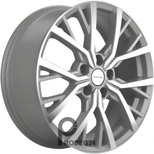 Khomen KHW 1806 7x18 5*114.3 ET45 DIA67.1 F-Silver-FP Литой