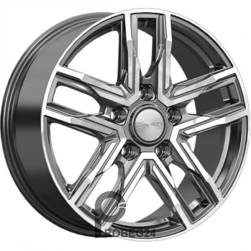 Скад Техас 8.5x20 5*150 ET55 DIA110.1 Алмаз графит Литой