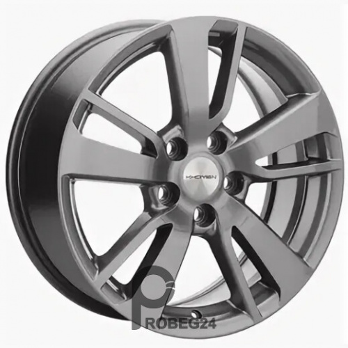 Khomen KHW 1704 7x17 5*114.3 ET43.5 DIA67.1 Gray-FP Литой