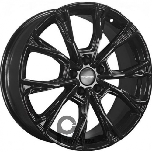 Khomen KHW 1907 7.5x19 5*110 ET45 DIA67.1 Black Литой