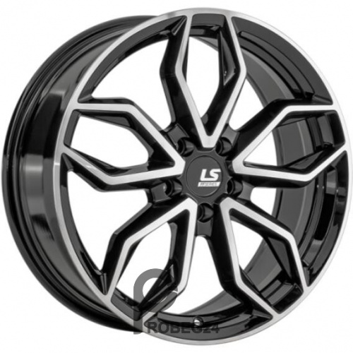 LS FlowForming RC104 7.5x18 5*108 ET45 DIA65.1 BKF Литой