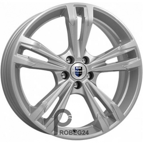 K&K Каррера 7x18 5*108 ET41 DIA59.6 Сильвер Литой