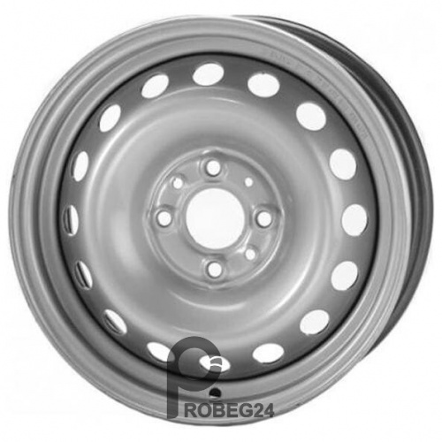 Magnetto 14005 5x14 4*100 ET35 DIA57.1 Silver Штампованный