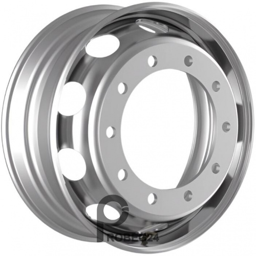 Jantsa 825266 8.25x22.5 10*335 ET152 DIA281 Silver Штампованный