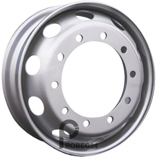 Accuride RZB36374OE 8.25x22.5 10*335 ET152.5 DIA281 Silver Штампованный