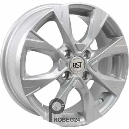 RST R045 6x15 4*100 ET40 DIA56.6 Silver Литой