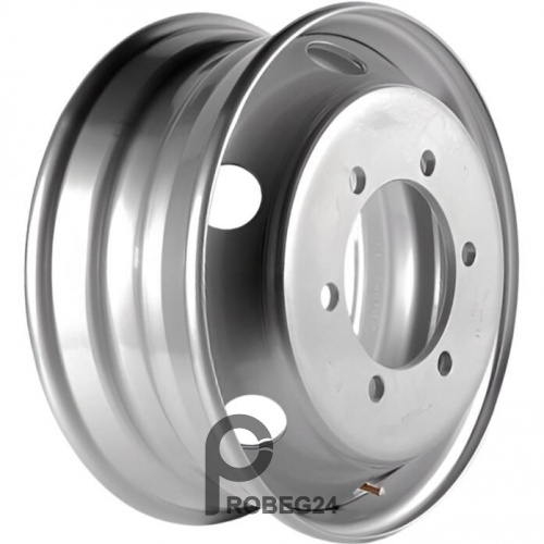 Asterro 6/205/161/122 6.75x17.5 6*205 ET122 DIA161 Silver Штампованный
