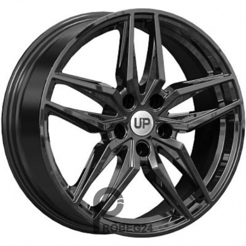 Wheels UP UP112 7x18 5*100 ET28 DIA57.1 New Black Литой