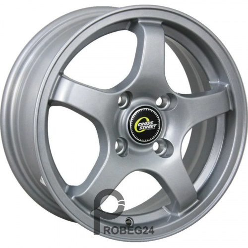 Cross Street CR-14 6x16 4*100 ET37 DIA60.1 Silver Литой