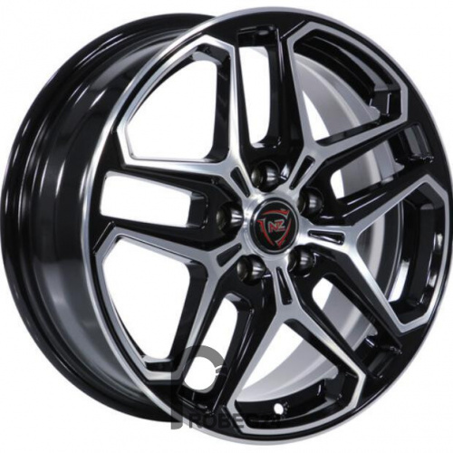 NZ R-04 6.5x16 5*114.3 ET40 DIA66.1 BKF Литой