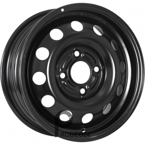 Евразиа Тапо 64E45M 6x15 4*114.3 ET45 DIA66.6 Black Штампованный