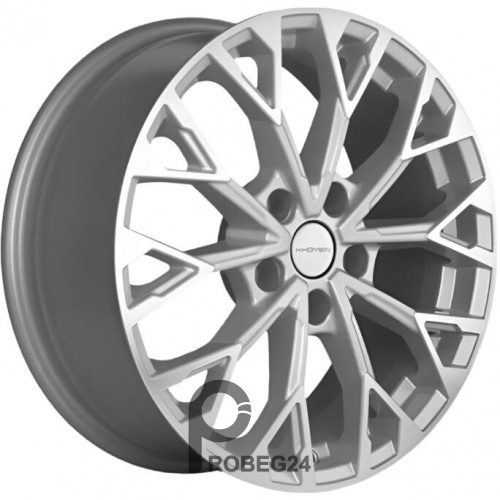 Khomen KHW 1718 7x17 5*114.3 ET37 DIA66.6 F-Silver-FP Литой