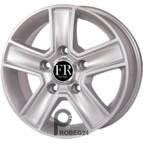 Replica FR FT473 6.5x16 5*160 ET60 DIA65.1 Silver Литой
