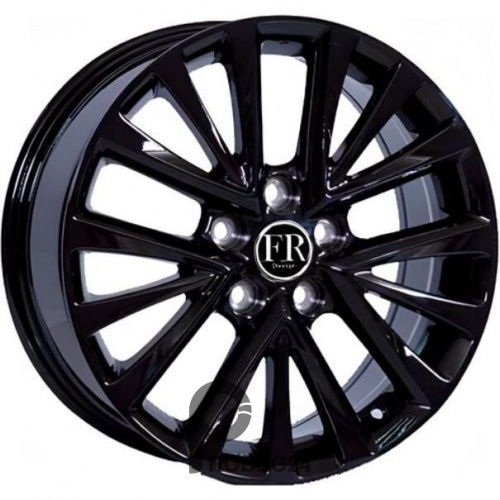 Replica FR TY721 7x18 5*114.3 ET45 DIA60.1 Black Литой