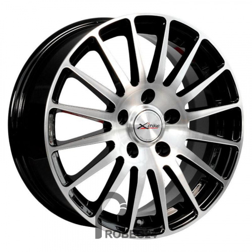 X'trike X-128 6.5x16 5*114.3 ET45 DIA66.1 BKFP Литой