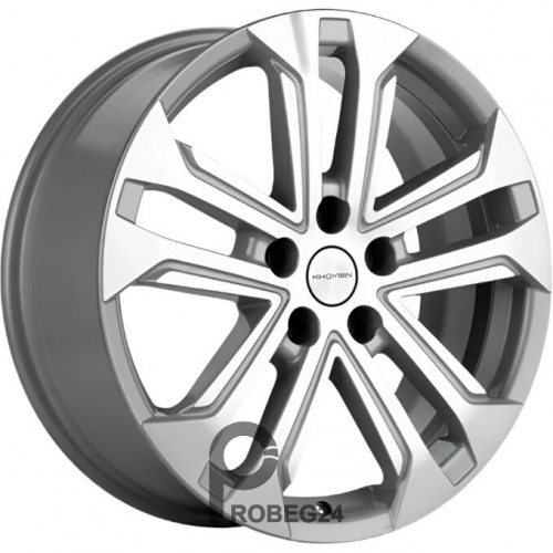 Khomen KHW 1803 7x18 5*112 ET43 DIA57.1 F-Silver-FP Литой