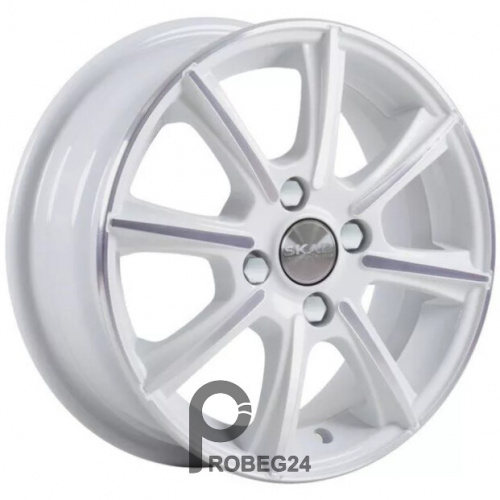 Скад Монако 5.5x14 4*100 ET49 DIA56.6 Алмаз белый Литой