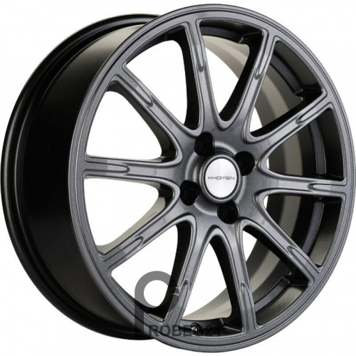 Khomen KHW 1707 6.5x17 4*100 ET50 DIA60.1 Gray Литой