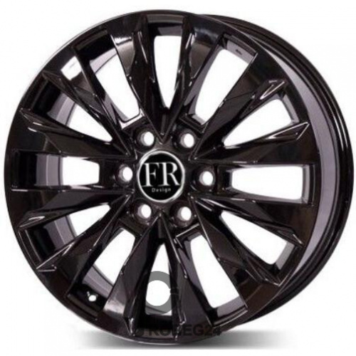 Replica FR TY5558 8.5x20 6*139.7 ET60 DIA95.1 Black Литой