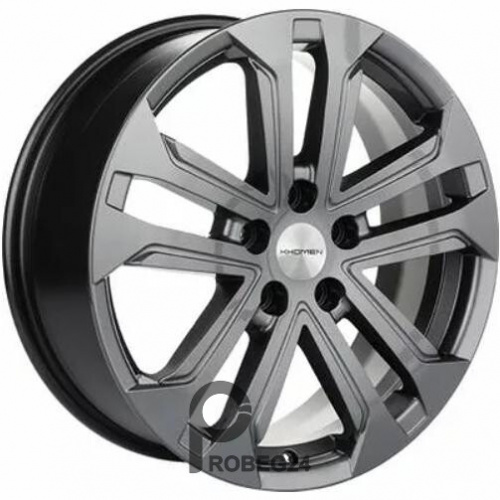 Khomen KHW 1803 7x18 5*108 ET45 DIA60.1 Gray Литой