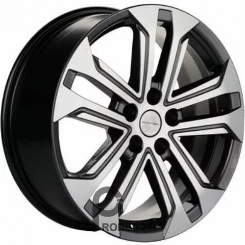 Khomen KHW 1803 7x18 5*108 ET33 DIA60.1 Gray-FP Литой