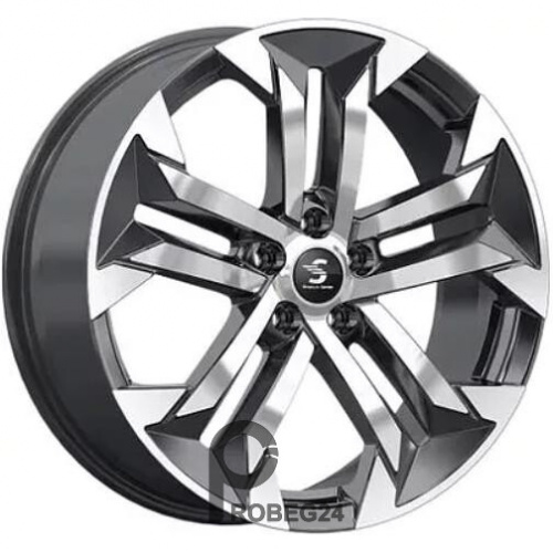 K&K КР015 7.5x19 5*114.3 ET45 DIA67.1 Алмаз графит Литой